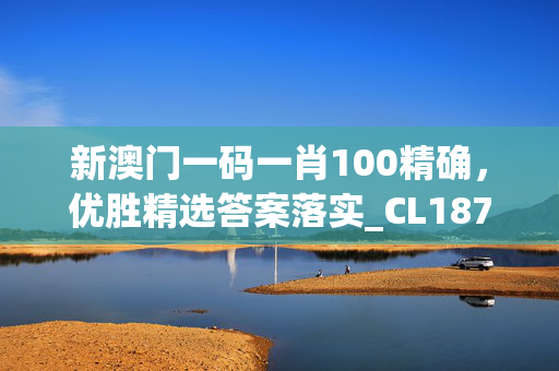 新澳门一码一肖100精确，优胜精选答案落实_CL187.1