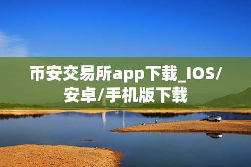 币安交易所app下载_IOS/安卓/手机版下载