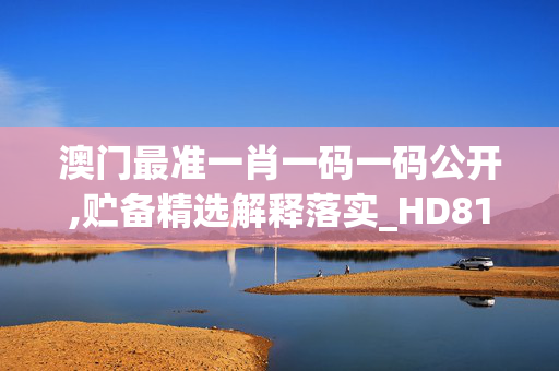 澳门最准一肖一码一码公开,贮备精选解释落实_HD81.23.81