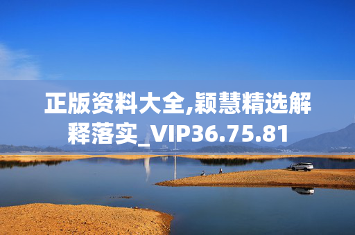 正版资料大全,颖慧精选解释落实_VIP36.75.81