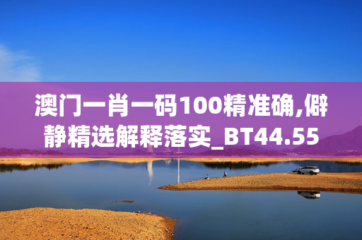 澳门一肖一码100精准确,僻静精选解释落实_BT44.55.56