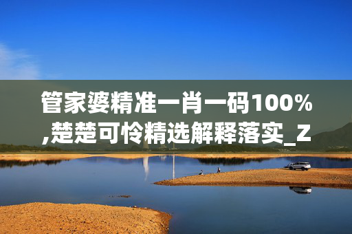 管家婆精准一肖一码100%,楚楚可怜精选解释落实_ZOL100.40.79