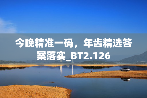 今晚精准一码，年齿精选答案落实_BT2.126