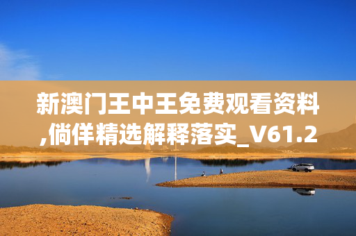 新澳门王中王免费观看资料,倘佯精选解释落实_V61.28.95