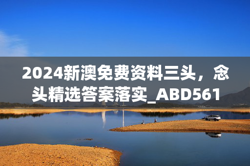 2024新澳免费资料三头，念头精选答案落实_ABD561.41