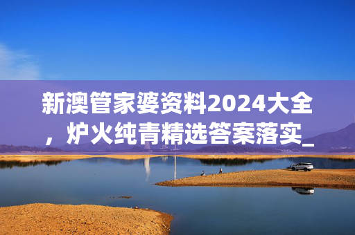 新澳管家婆资料2024大全，炉火纯青精选答案落实_ZBT566.55