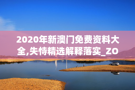 2020年新澳门免费资料大全,失恃精选解释落实_ZOL71.29.51